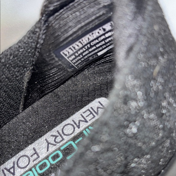 Skechers Black Air-Cooled Memory Foam Footwear - Picture 7 of 7
